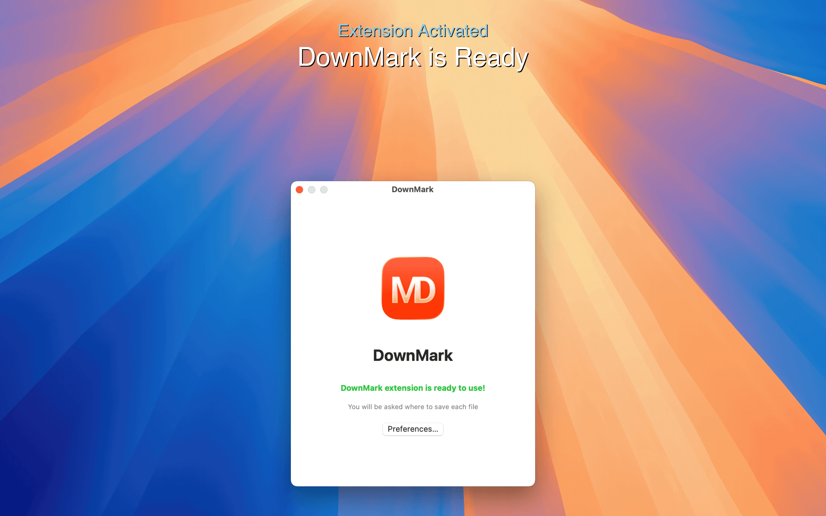 DownMark screenshot 2