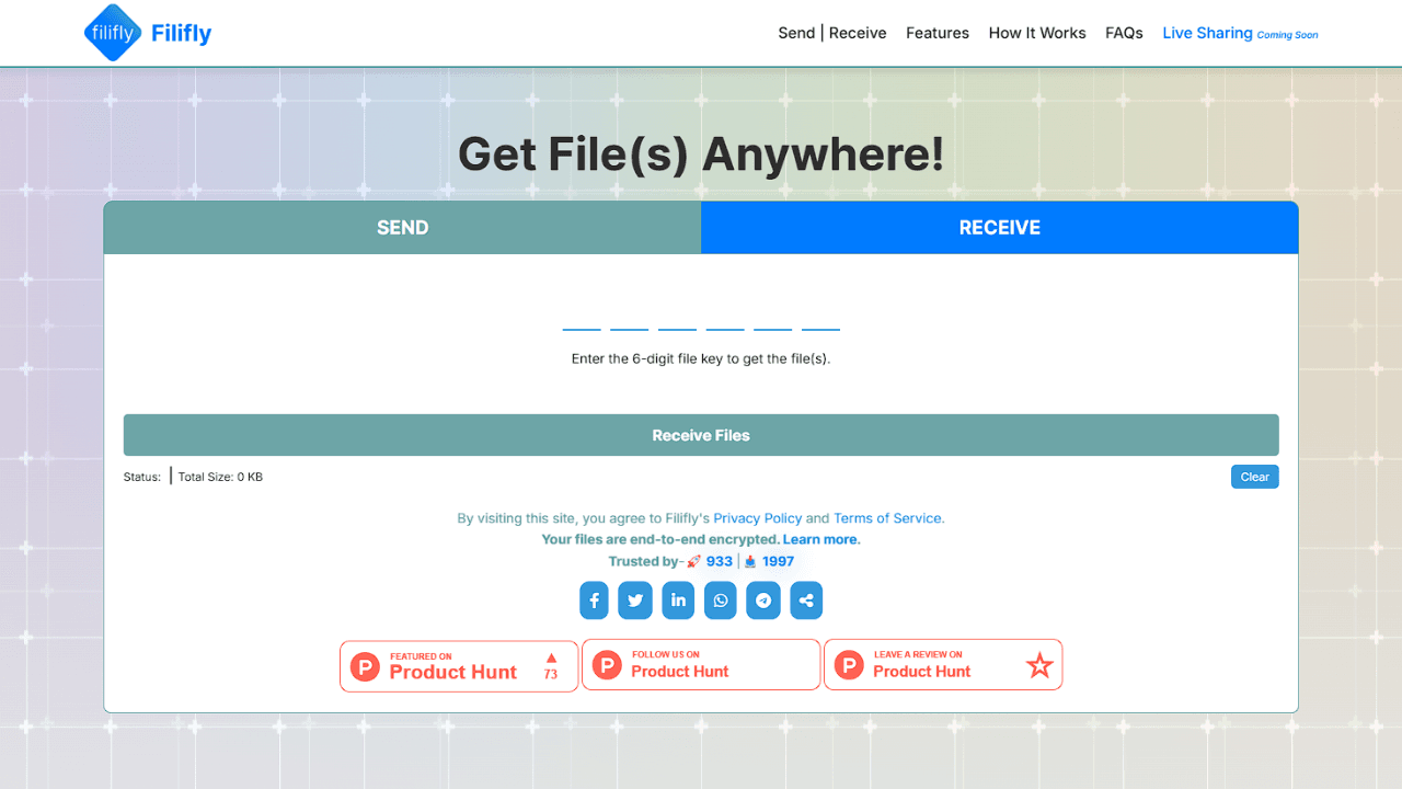 Filifly screenshot 2