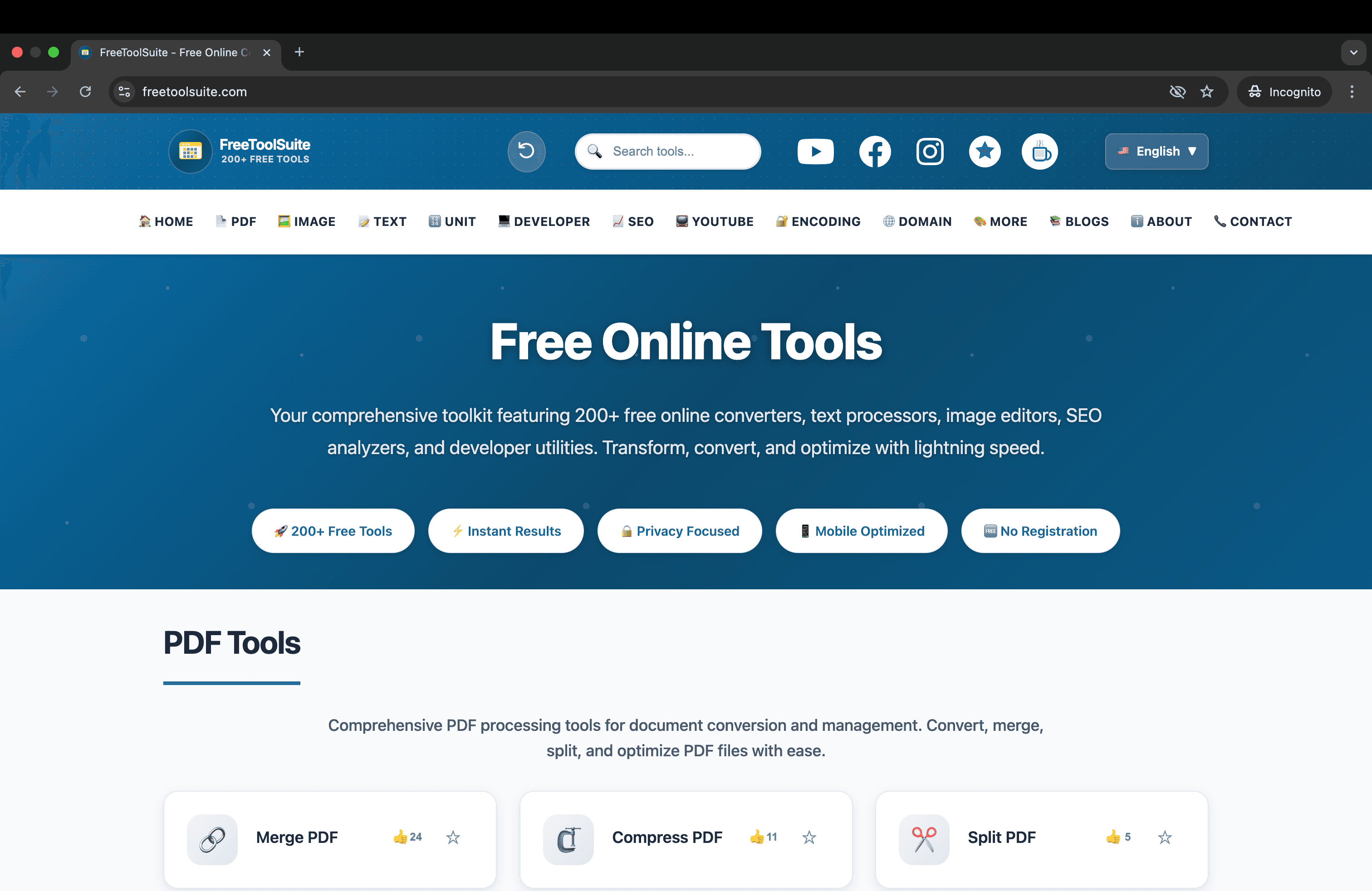 FreeToolSuite screenshot 1