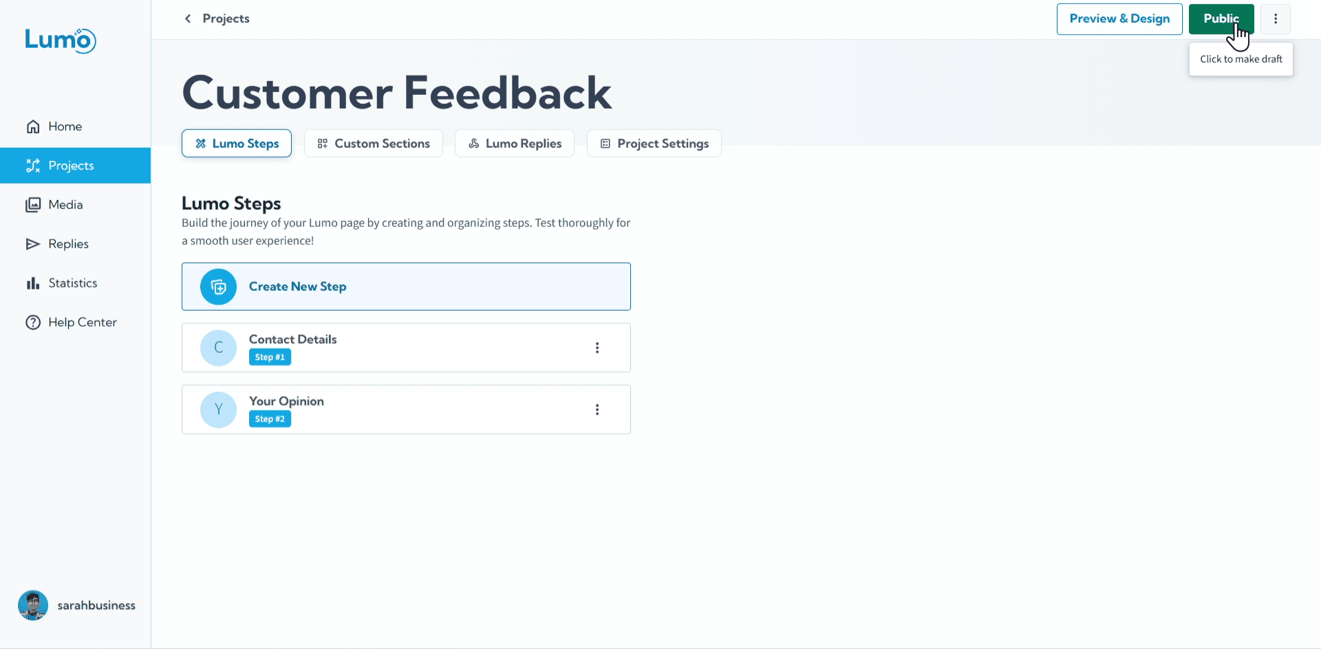 LumoPages screenshot 2