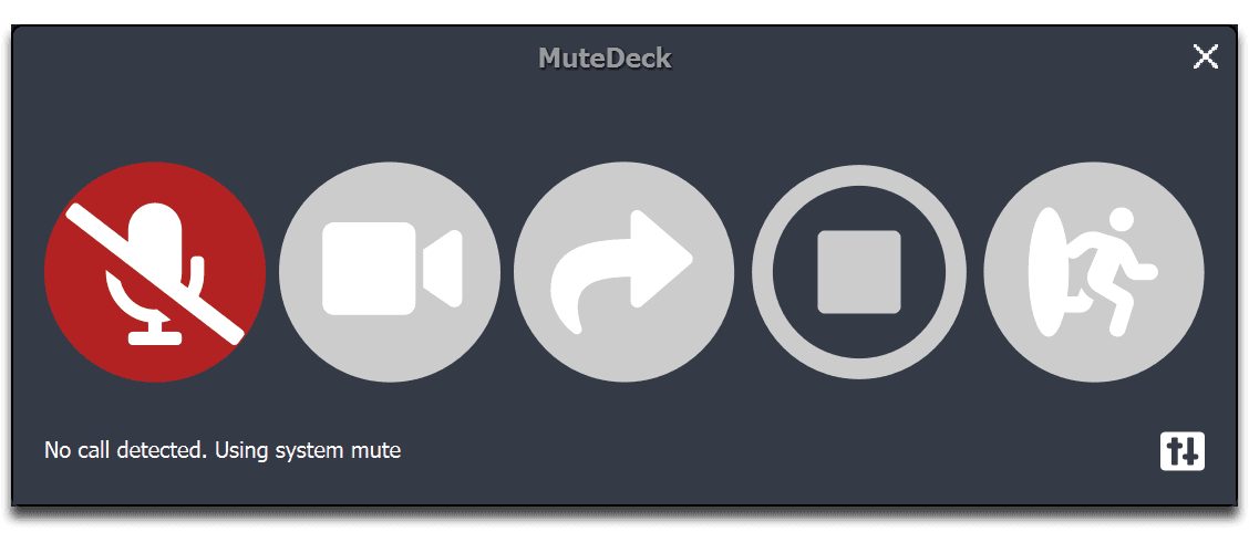 MuteDeck screenshot 1