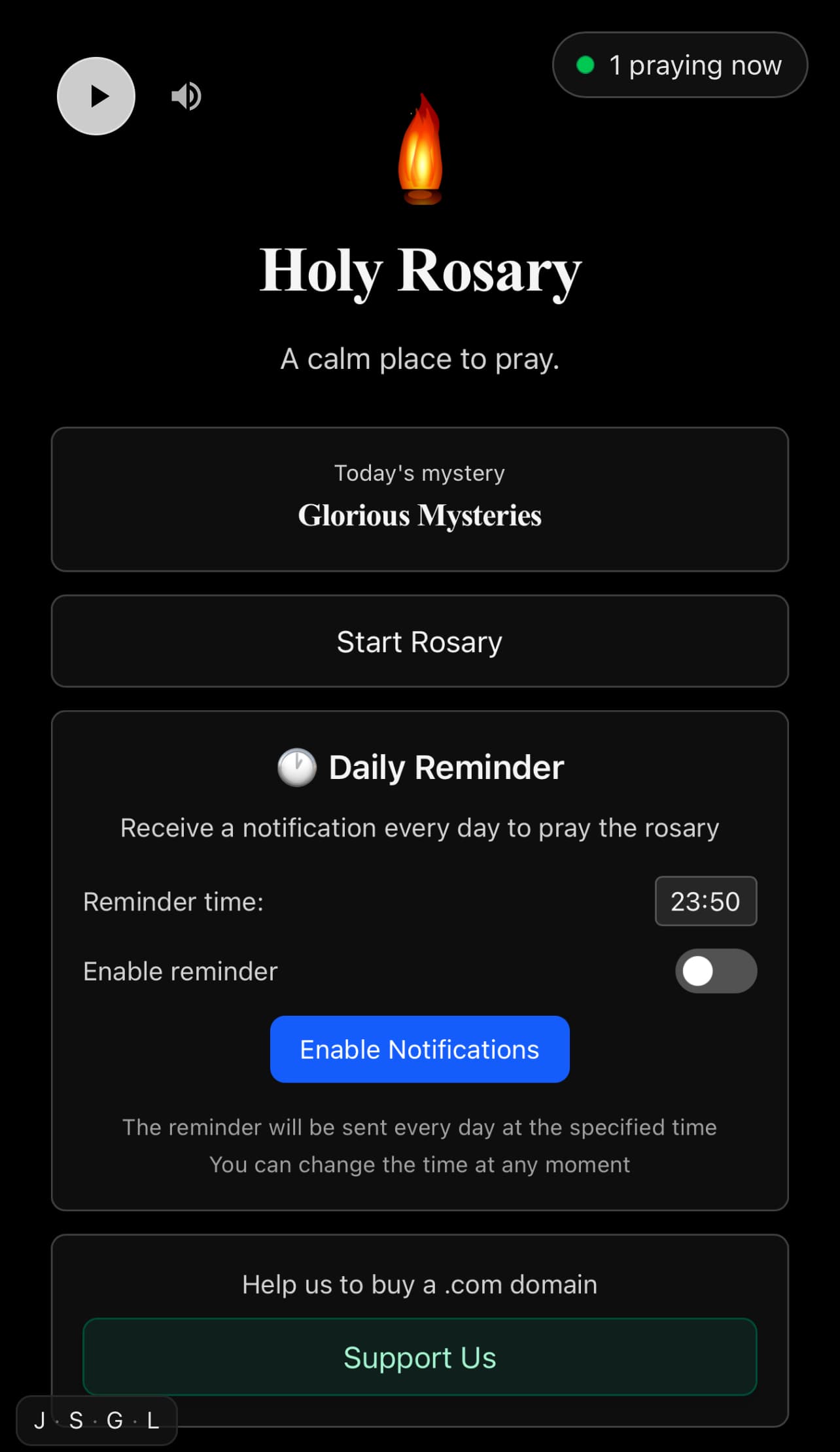 Holy Rosary screenshot 1