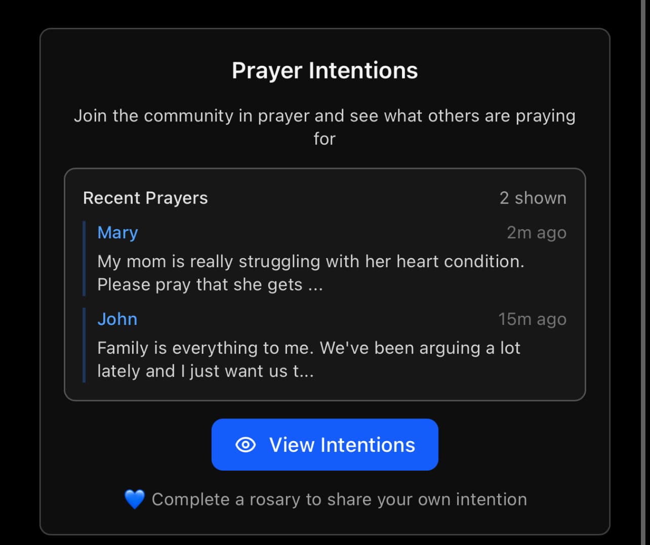 Holy Rosary screenshot 2