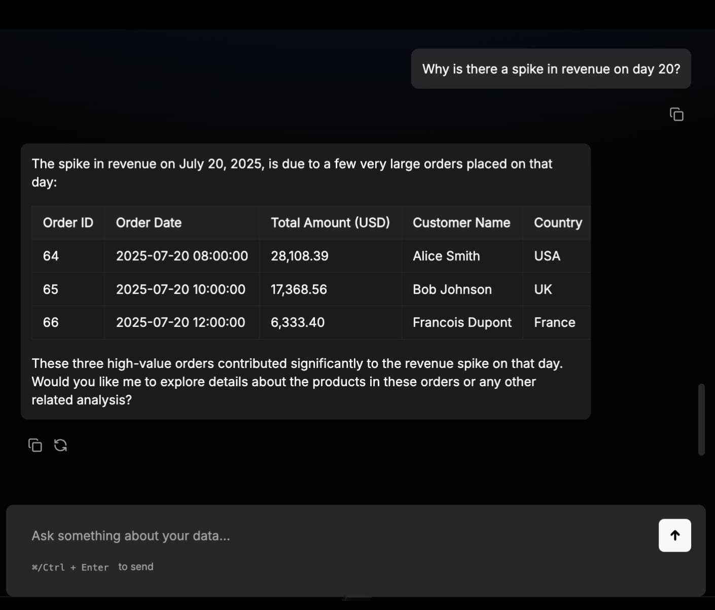 Talk To Your Data screenshot 3