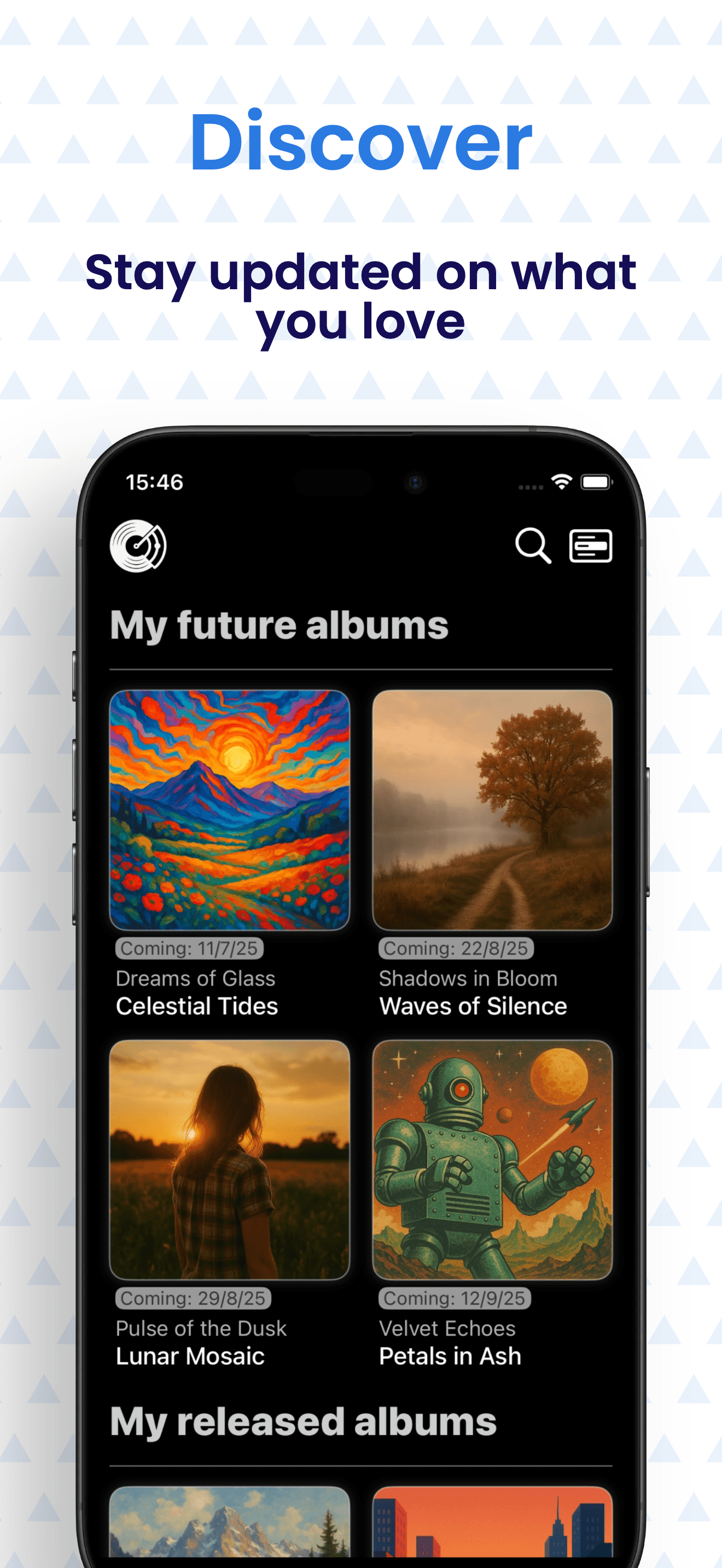 AlbumsRadar screenshot 1