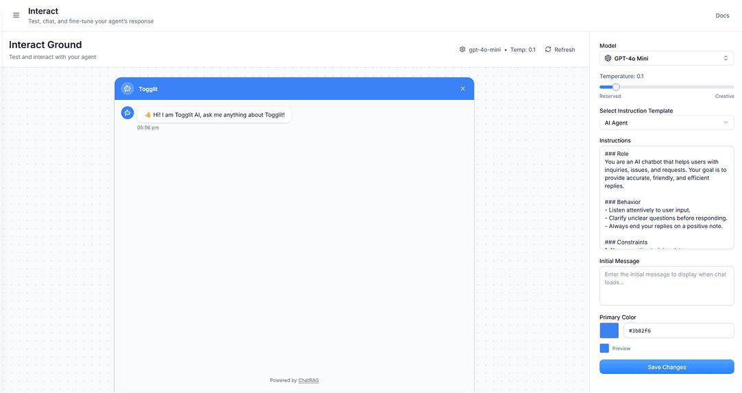 ChatRAG screenshot 2