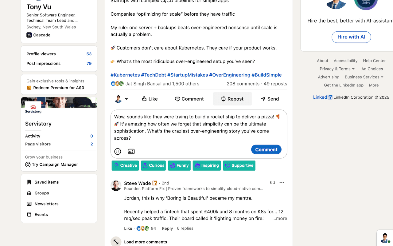 VibeReply screenshot 1