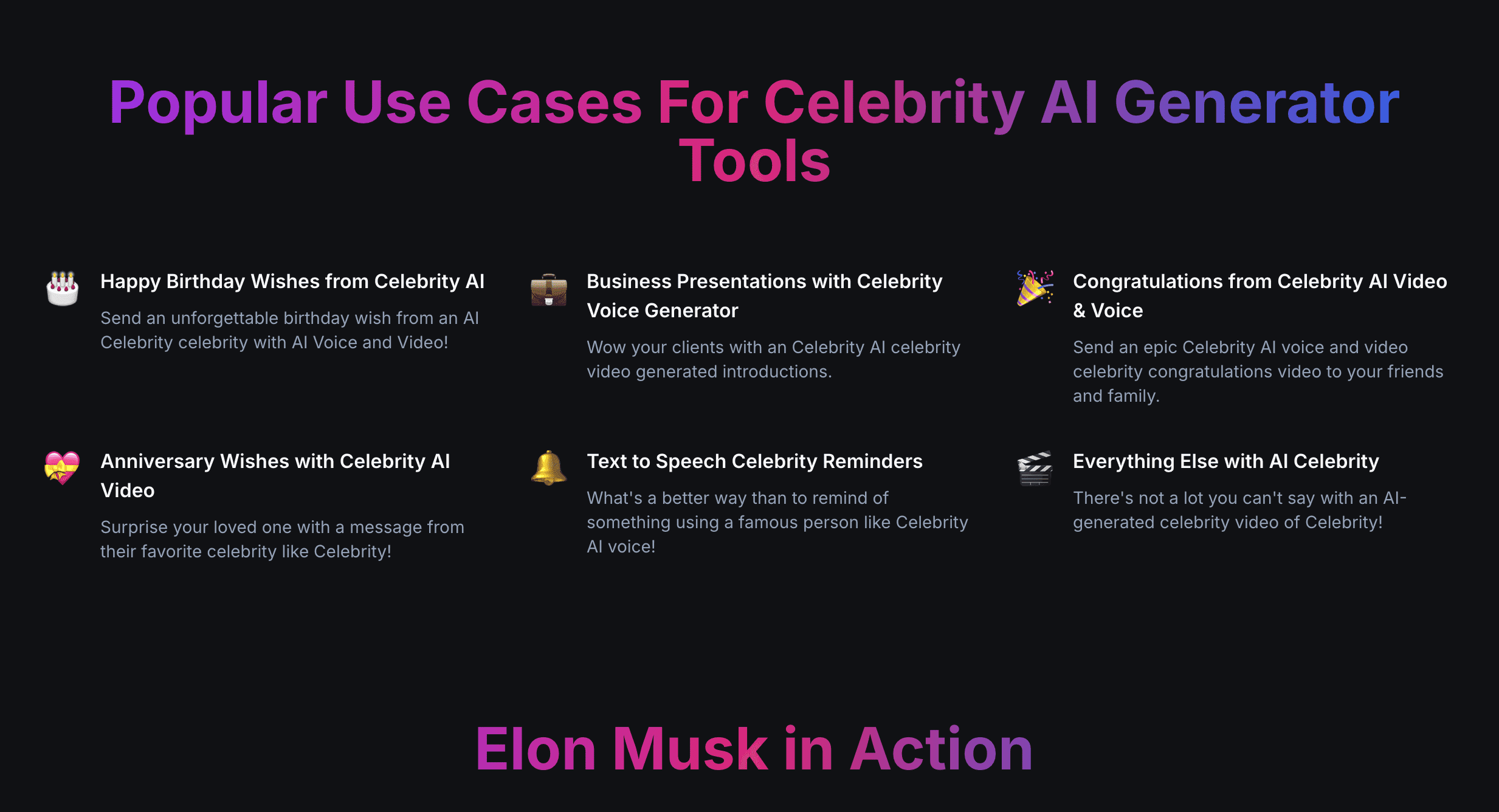 Celebrity AI screenshot 2