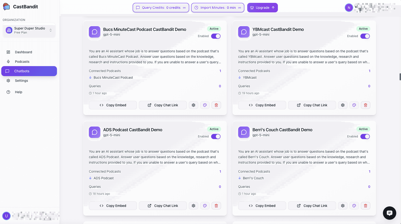 CastBandit screenshot 2