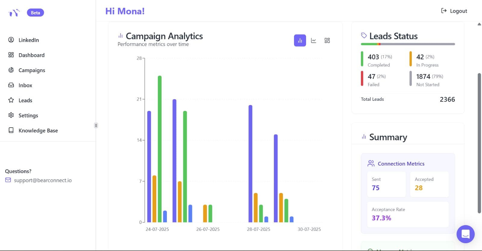Bearconnect screenshot 3