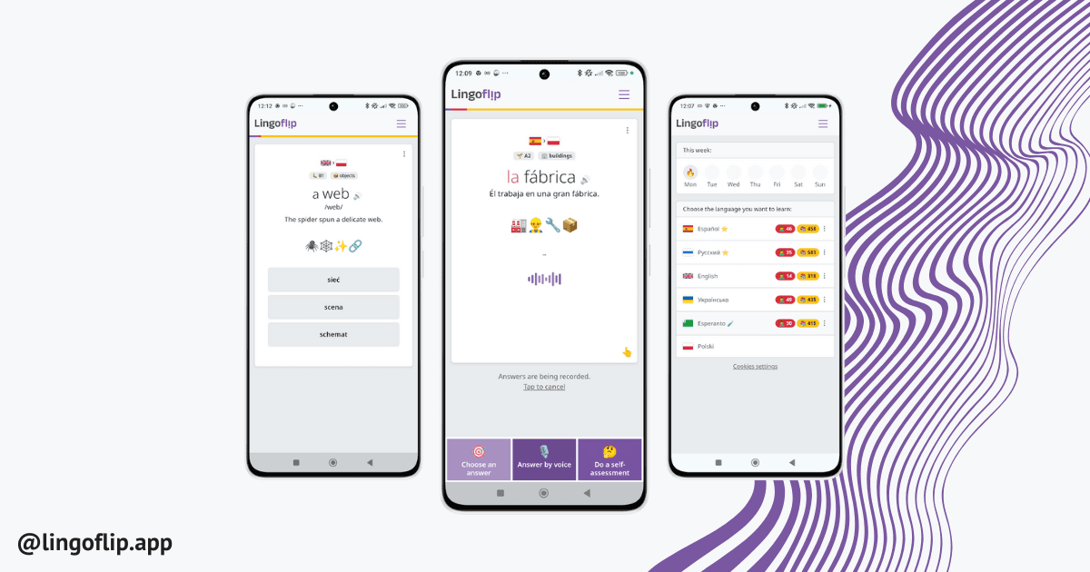 Lingoflip screenshot 1