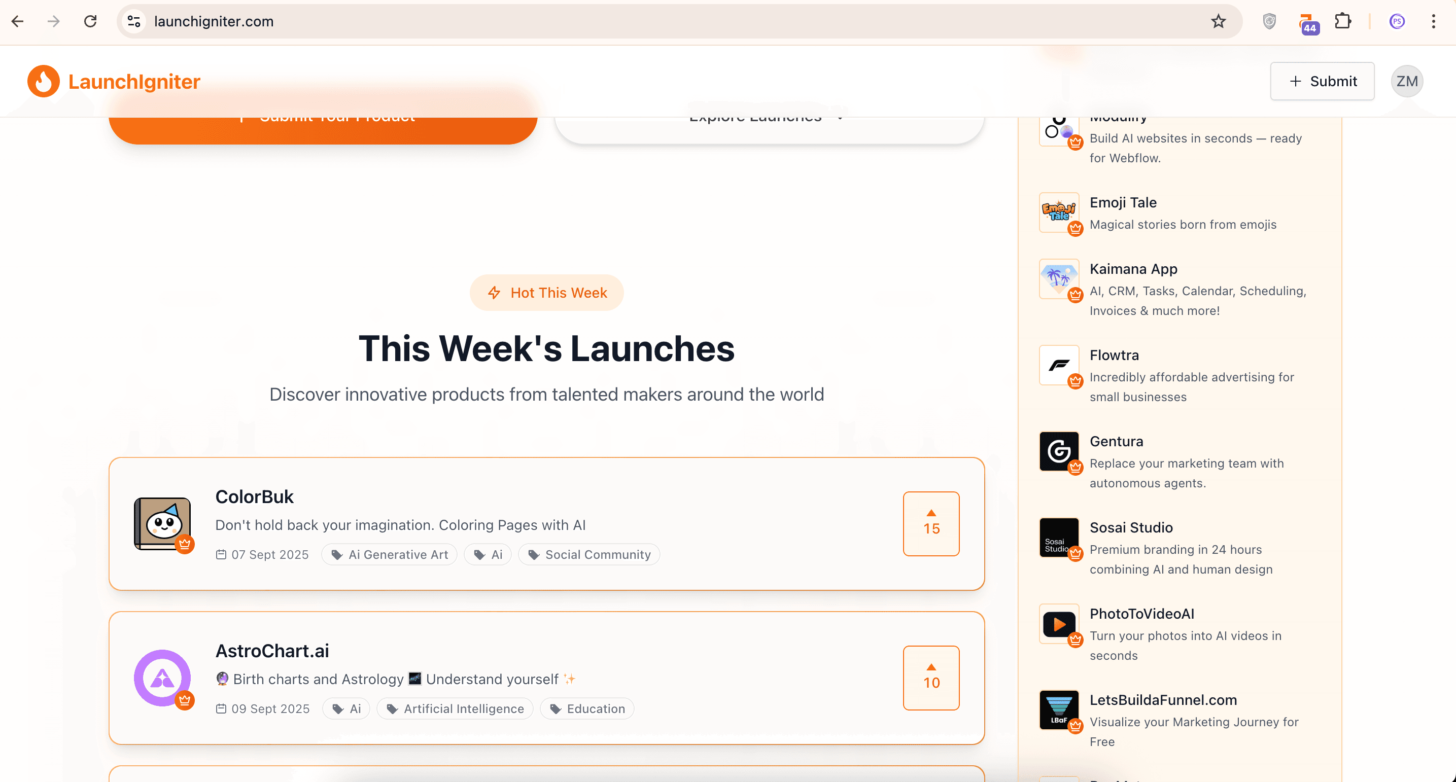 LaunchIgniter screenshot 1