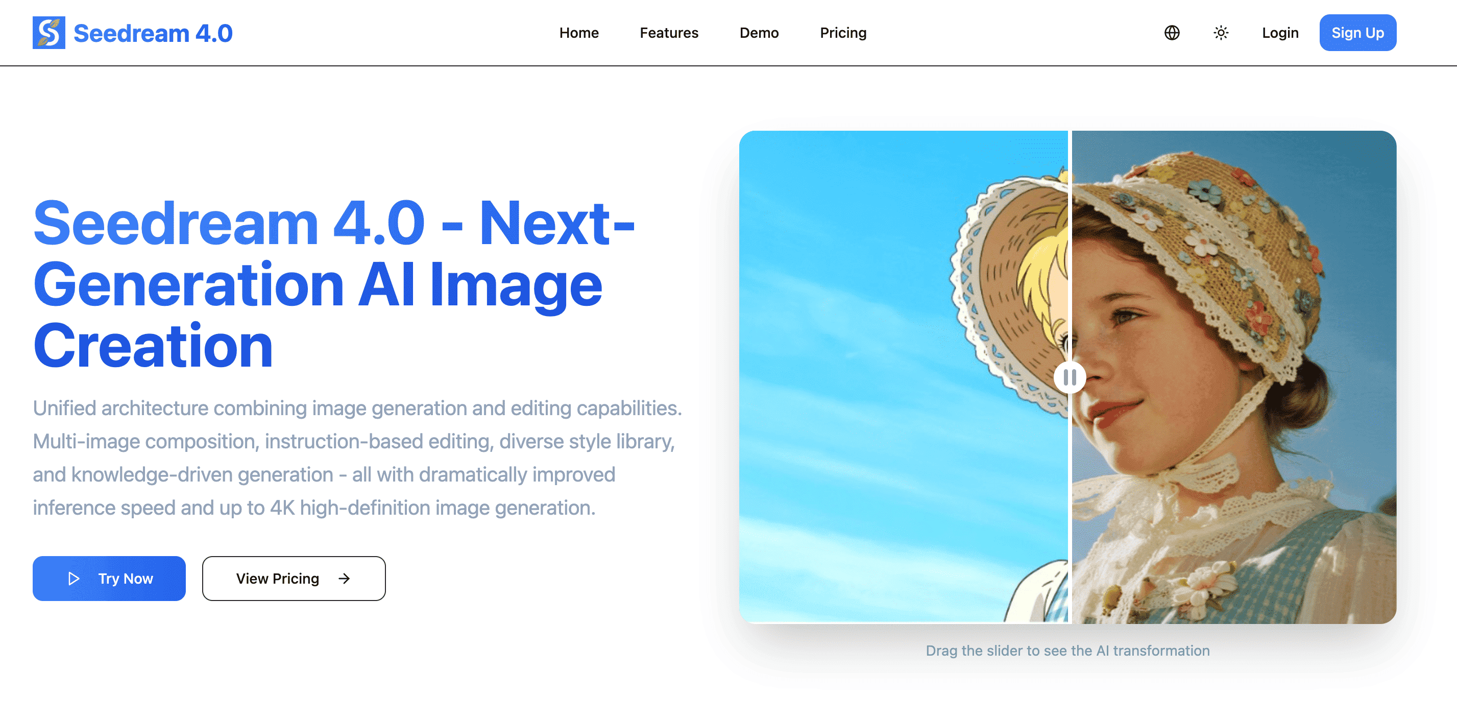 Seedream 4.0 screenshot 1