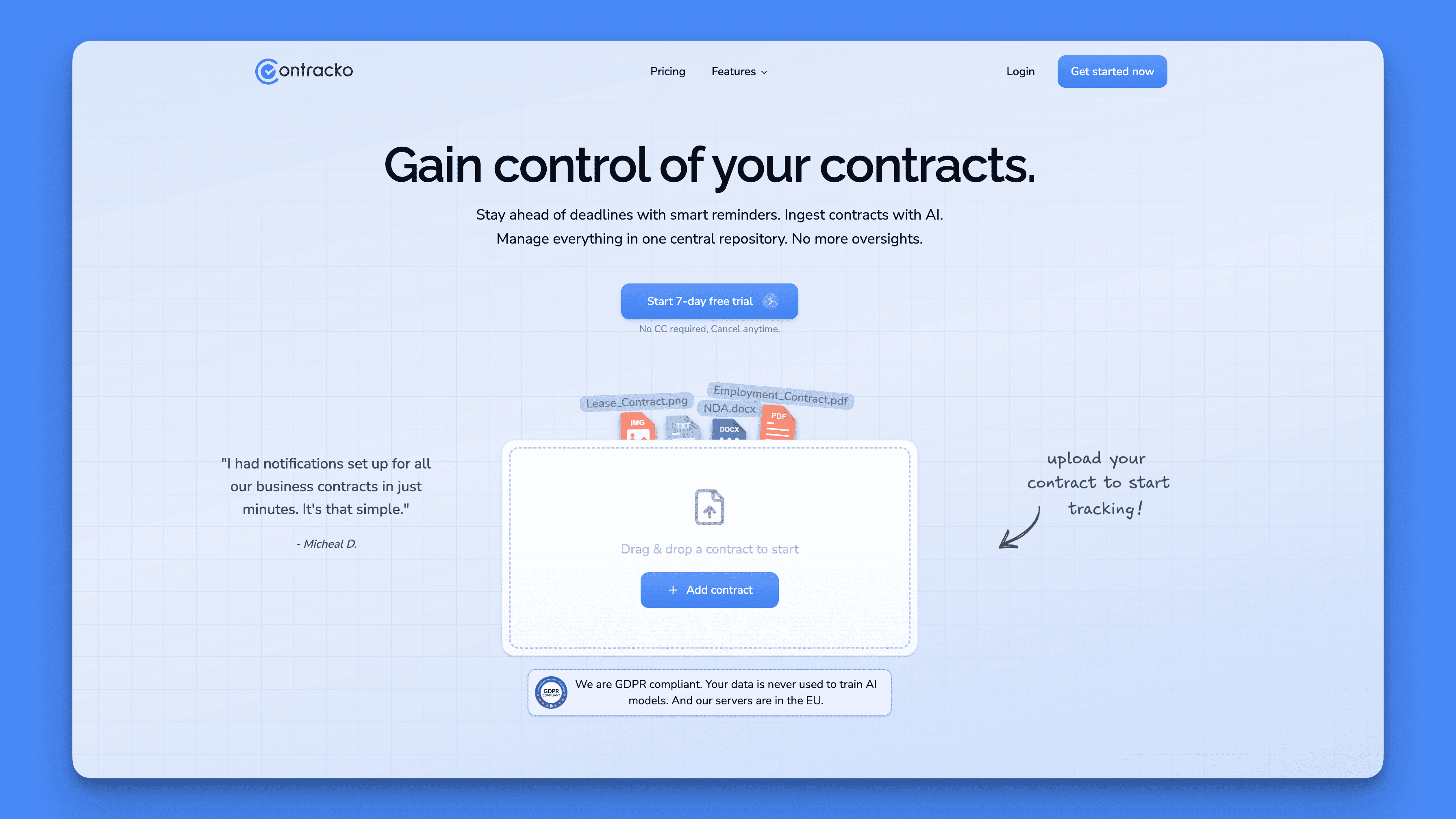 Contracko screenshot 1