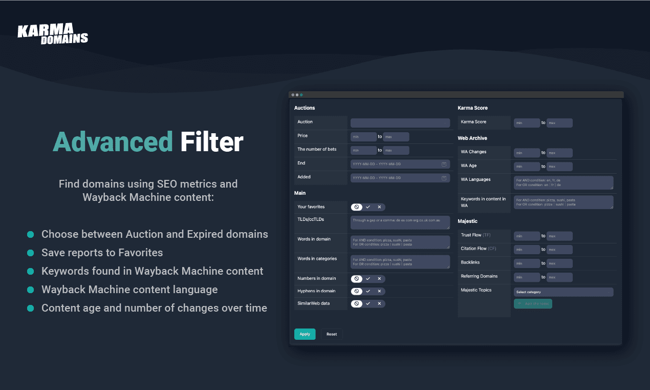 Karma.Domains screenshot 2