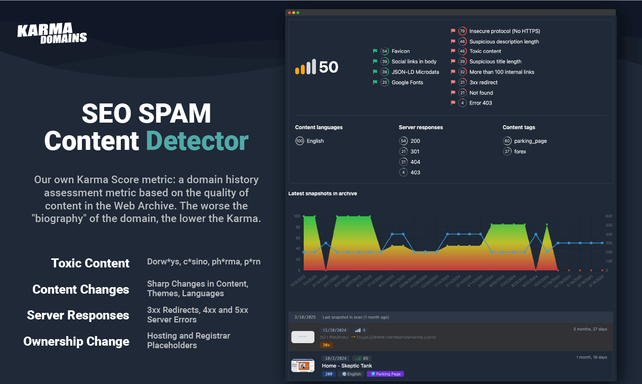 Karma.Domains screenshot 3