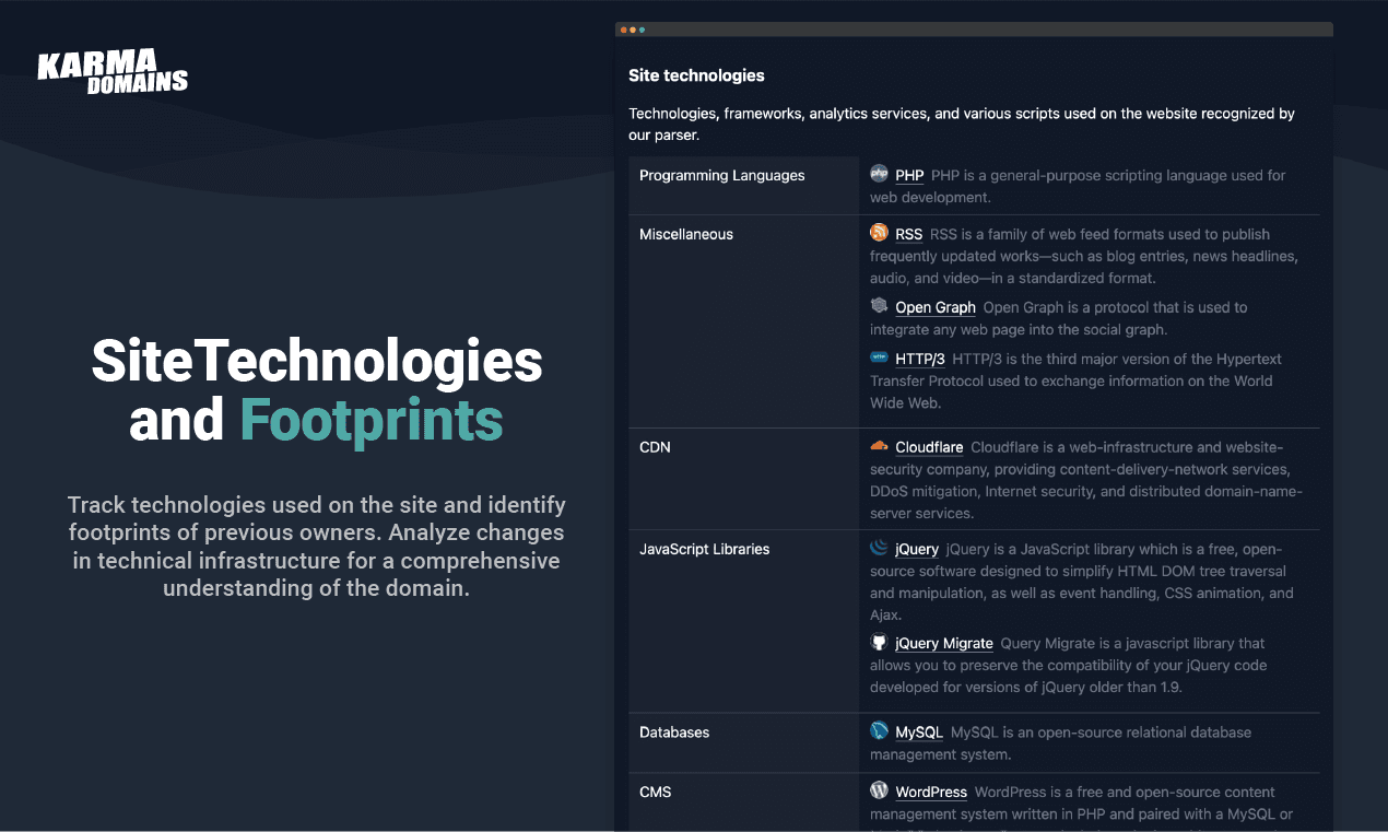 Karma.Domains screenshot 5