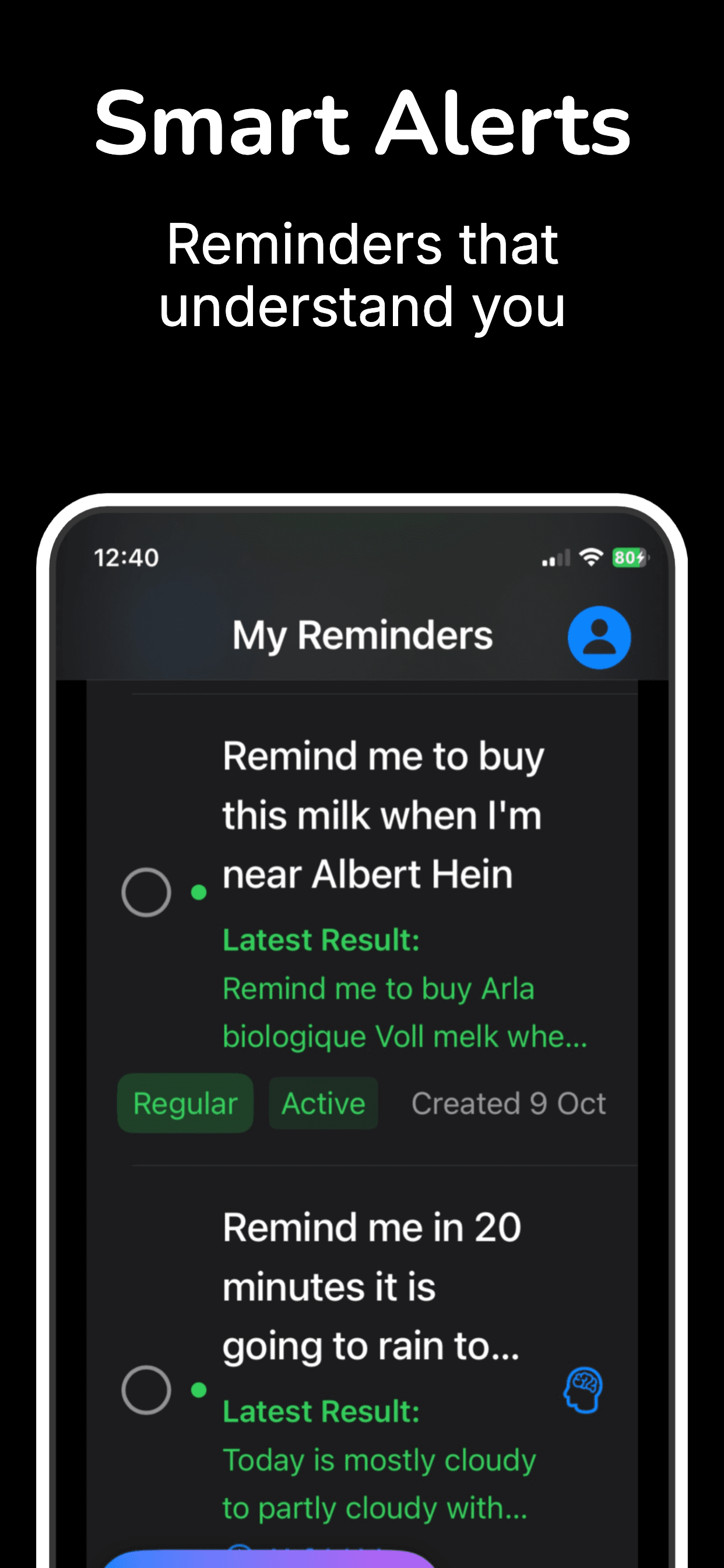 RemindMe: AI Reminders App screenshot 1