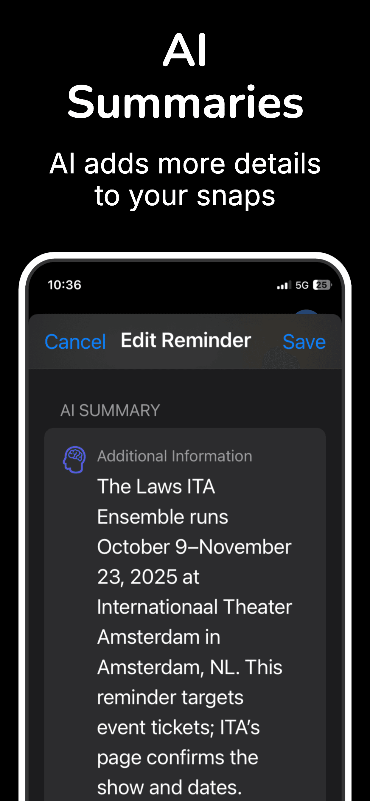 RemindMe: AI Reminders App screenshot 3