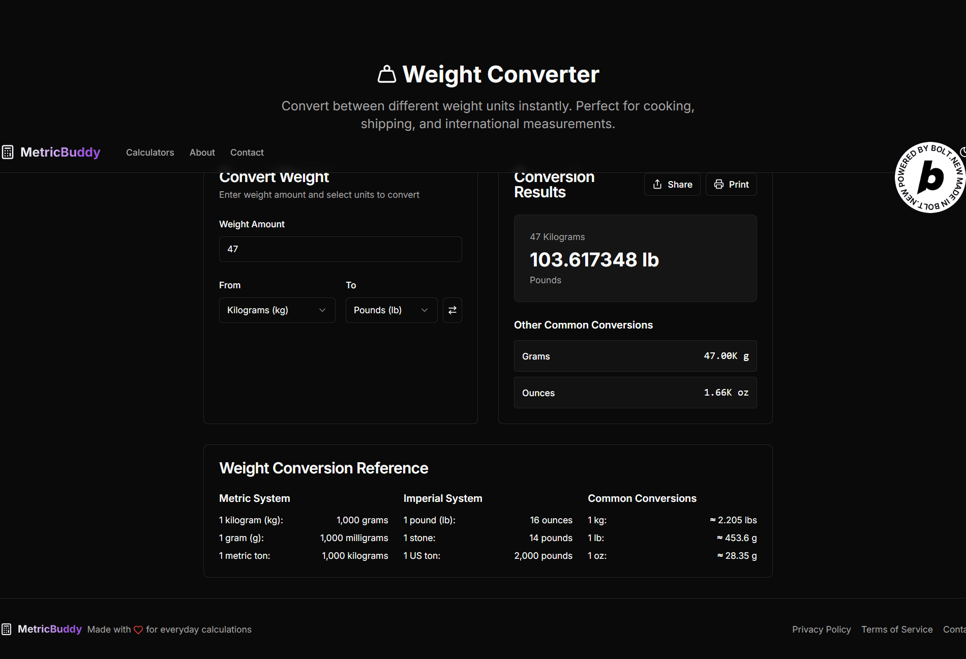 MetricBuddy screenshot 4