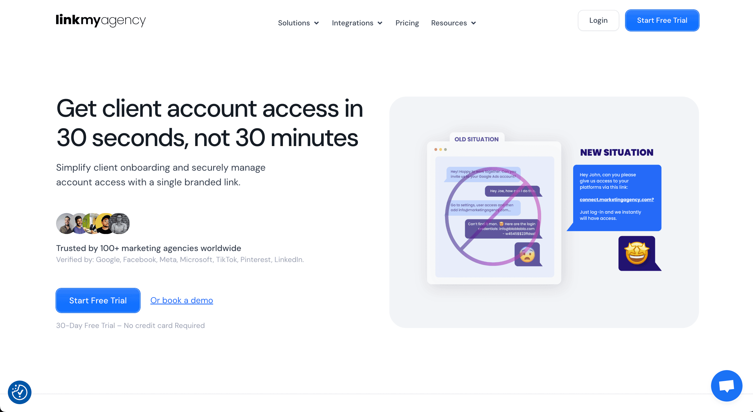 LinkMyAgency screenshot 1