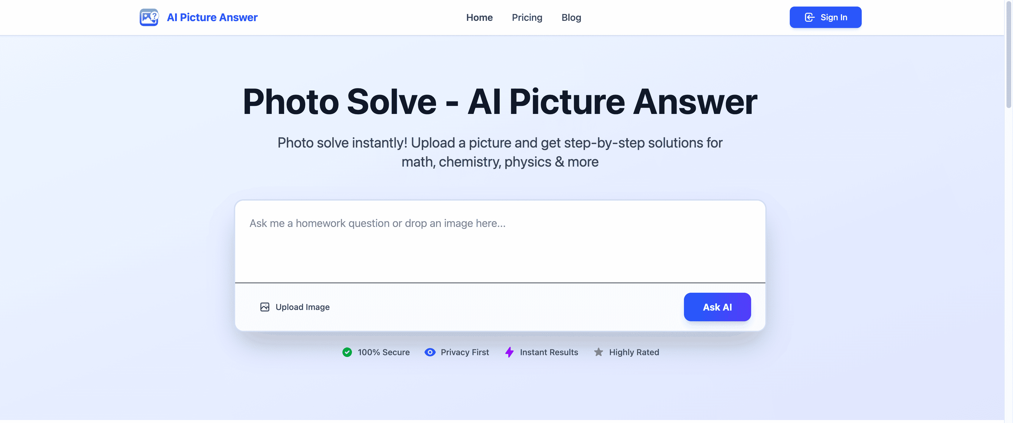 AI Picture Answer screenshot 1