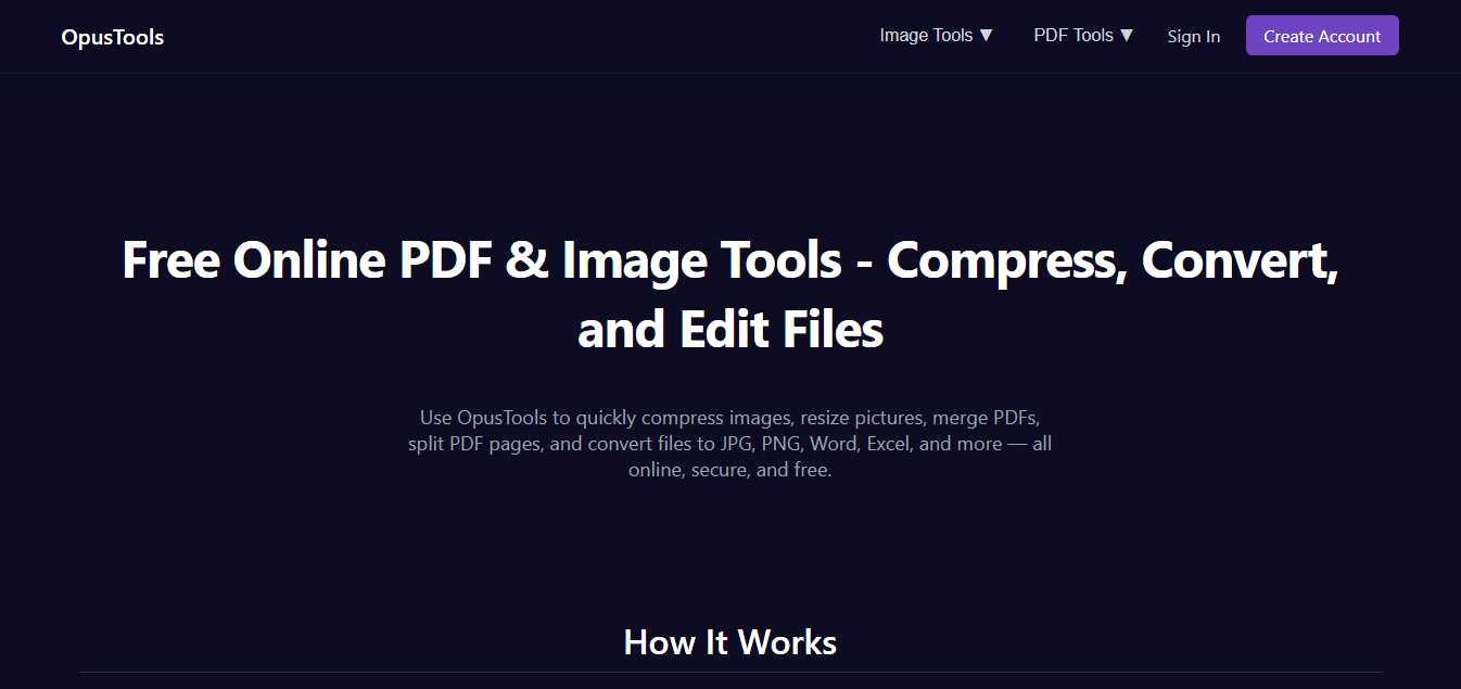 OpusTools screenshot 1
