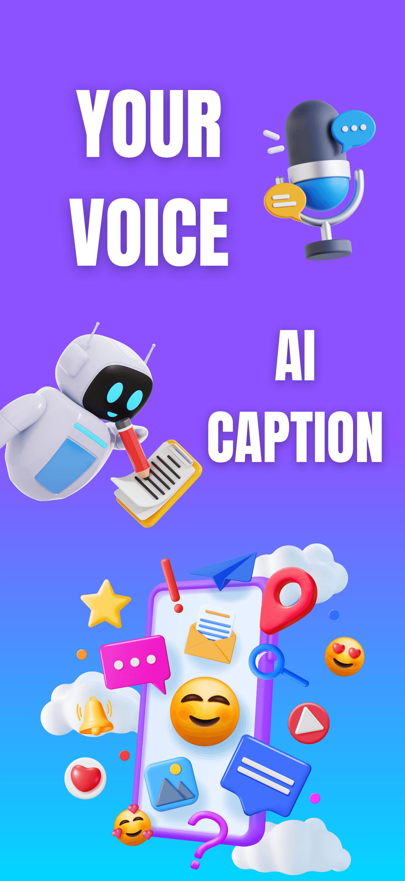 Voice to Caption: AI Writer screenshot 3