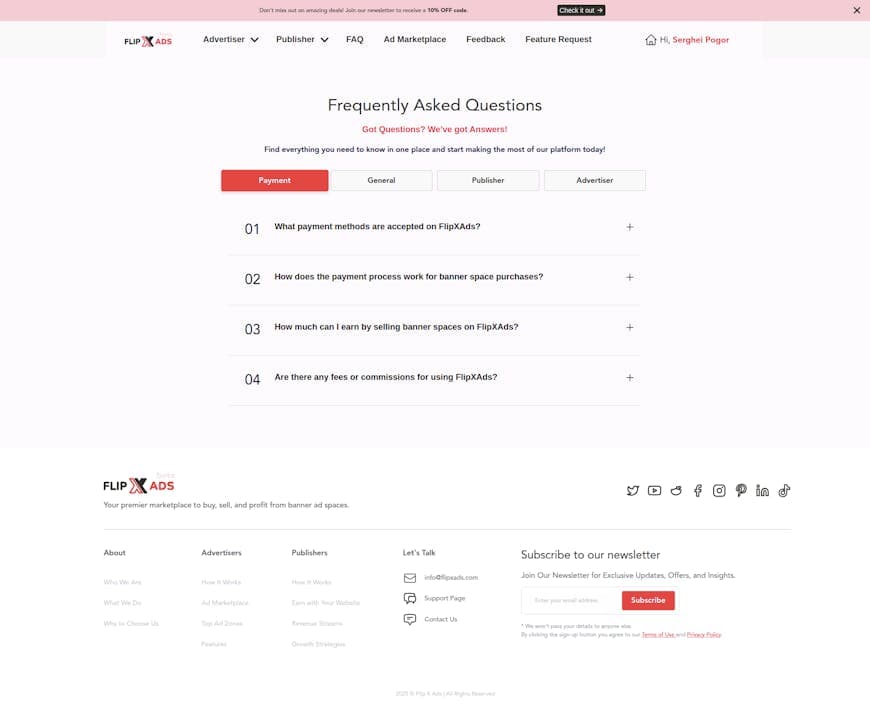 Flip X Ads screenshot 3