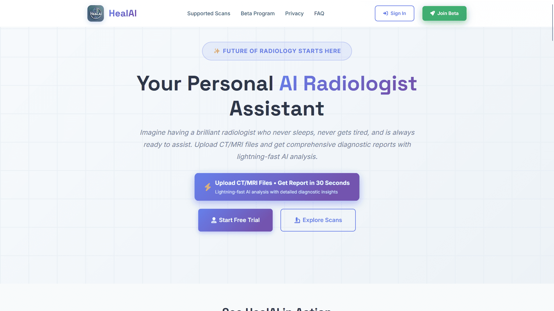HealAI screenshot 1