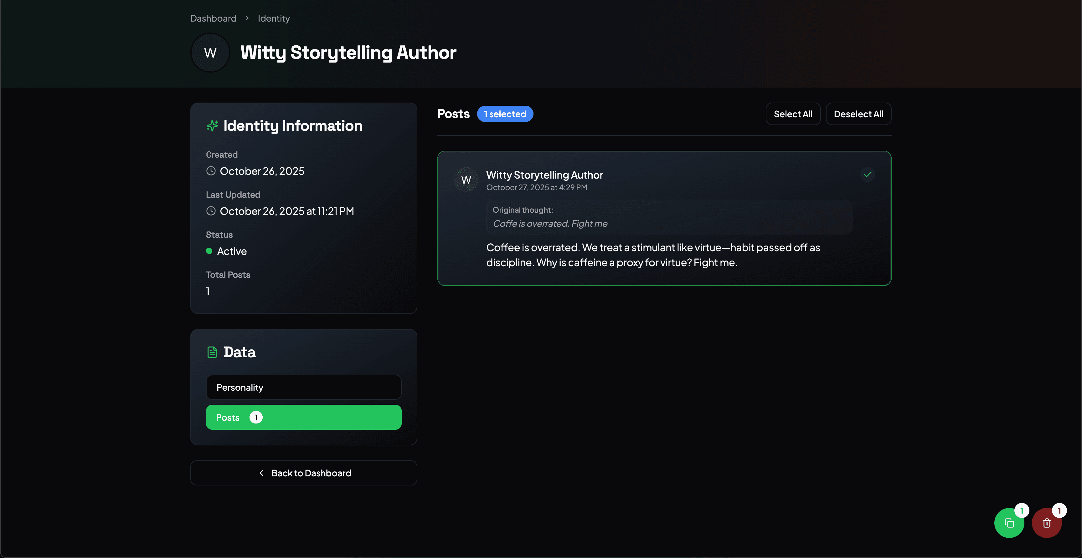 PostIdentity screenshot 3