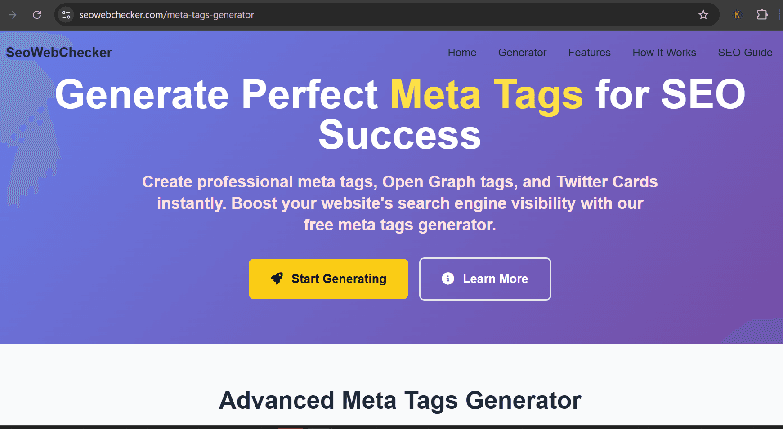 Seo Web Checker screenshot 3