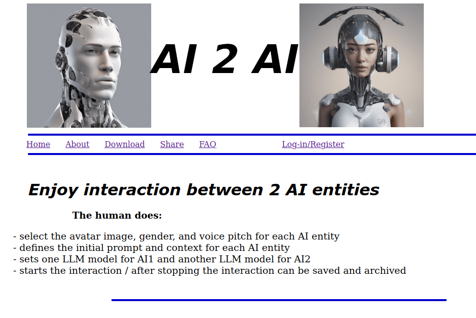 AI2AI Project screenshot 1