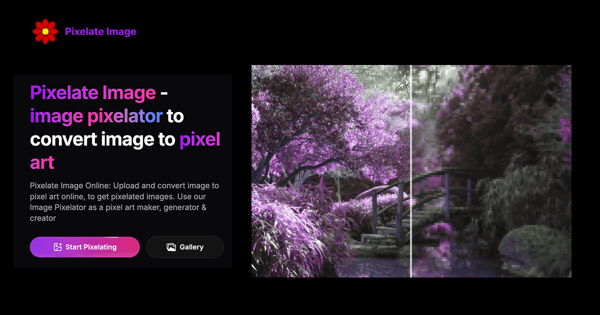 Pixelate Image screenshot 1